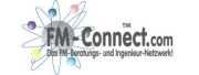 Firmenlogo FM-Connect.com Network GmbH. Das FM-Beratungs-und Ingenieur-Netzwerk